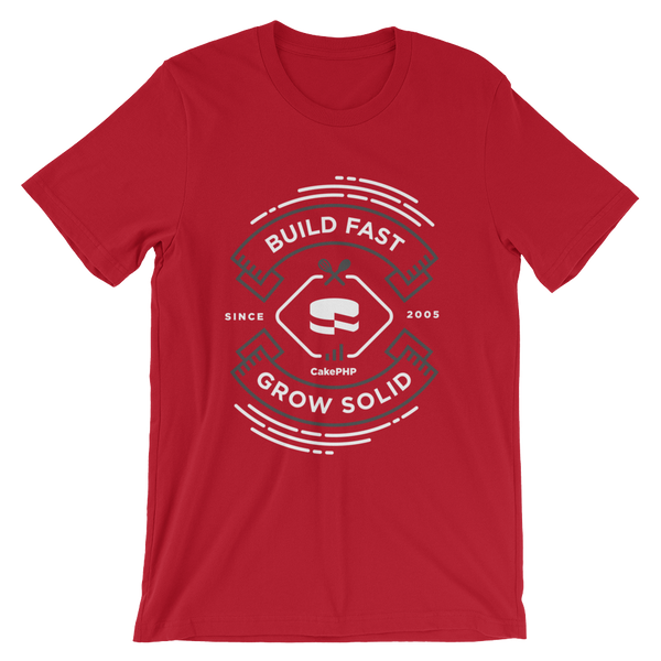 Build Fast, Grow Solid - Red – Official CakePHP Store